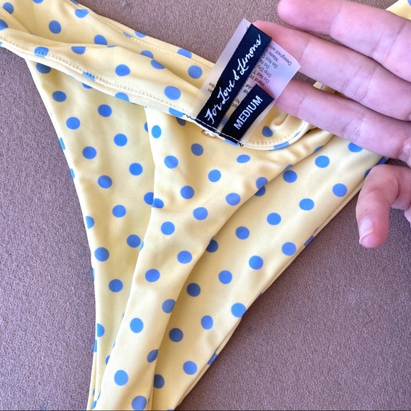 For Love and Lemons Limoncello Bikini FULL SET - Picture 9 of 10